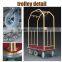 Golden Easy Packing Luggage Trolley For Hotel JC-TC12