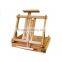 Wooden products handmade portable tabletop glossy beech tabletop wooden easel