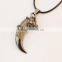 Popular PUNK Charm Wolf Tooth Pendants Necklace Gift