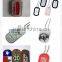 Custom shape cheap metal pet dog tag