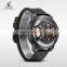 WEIDE popular brand best selling products sports watch men silicone band dual time stainless steel back water resistant watches