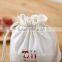 Canvas Wide Bottom Gift Bag