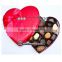 Luxury paper recycled gift paper box packing design valentine chocolate box