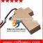 New cross wooden USB flash drive with rope, manufacture a light, portable usb stick.