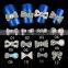 2016 High Fashion New Trends 3d Metal Nail Decoration Beauty Style Bow Tie Rhinestone Nail Art&design Pictures