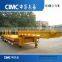 CIMC Lowbed Tractor Trailer, 3 Axle Low Bed Construction Trailer On Low Price