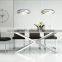 Moden Room customized Stainless Steel Dining Table And Chair