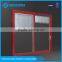 Large two tracks wood clad lift -sliding door with automatic roller blind