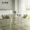 MDS Clear Flat Tempered Glass Office Desk with CCC & ISO Certification