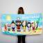 100% Cotton Reactive printing beach towel