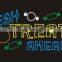 Halloween el sign led sticker christmas el panel with inverter