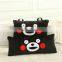 Newest Valentine Animal Custom Soft Stuffed Black Bear Emoji Plush Pillow