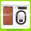 2016 hot selling wallet belt leather business gift set 16016