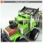 Best quality plastic friction trailer truck toy with light