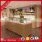 boutique cosmetic display kiosk makeup stand with lights