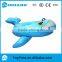outdoor red round pvc inflatable animal Dolphin swimming pool for kids, ASTM/EN71 factory customised water float pool