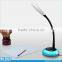 Flexible eye protection rechargeable LED reading lamp with 256 living colors