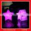 China factory led star shape lamps for wedding decoration