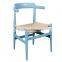 Living room chairs / dining stool / wooden chairs with rope rattan seat
