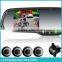 ak2-035lap car rearview mirror monitor germid with Compass&Temp,bluetooth,radar ddetector,automatically reverse diaplay