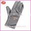grey color Microfiber Cleaning Gloves Jewelry Polishing Gloves