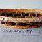 deep color wicker tray basket