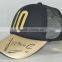 Guangzhou hat factory professional custom / 100% polyester fiber/logo printing/sponge trucker hats