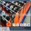 Machine producing metal tiles steel roof panel roll forming machine combo