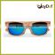 2016 Fashion Vintage Style Polarized Round Lens Eco-friendly Natural Wood Bamboo Sunglasses