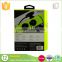 DL010057 Luxury custom earphone box folding lid earphone paper packaging bag