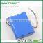 Rechargeable 3.7v 18650 8000mah li-ion battery pack