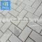2016 KB STONE Carrera White Herringbone Stone Mosaic for decoration