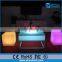 wireless remote control rgb color mood light up led waterproof pool cube