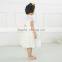 Colorful new summer lace casual designer one piece party dress baby girl flower dress children clothing