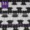 Fashionable chemical embroidery lace african flower lace fabric embroidered