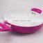 Pink Nonstick Ceramic Coating Aluminum Casserole Cookware