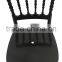 black Resin/Acrylic/PolyCarbonate Napoleon Chair--strong