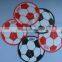 Promotion cheap custom round mini foldable nylon frisbee fan