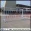 iron pedestrian barriers,metal crowd control fencing,crowd control pedestrian barriers