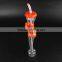 Skirt shape plastic beach fruit juice cup