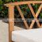 2017 Trade Assurance Poolside Sofa Teak Wooden Sofa Set Furniture