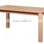 Cozy set real wood table and chairs outdoor teak dining room furniture