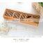 Customized Unfinished Wood Pencil Box With Sliding Lid Factory Price Box