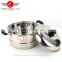 2016 new design popular sale stainless steel cookware/steam pot