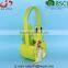 BSCI Audit factory beautiful non-woven felt frog shape basket, Easter decoration colorful baskets