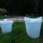 Shiny Bar LED Plastic Charge Ice Bucket