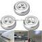 3 LED Classy Wall Light Kitchen Cabinet Closet Car Cordless Push Touch Lamp