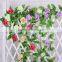 artificial rose flower garland for wedding dectoration NKG175