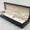 Black color luxury wooden pen box case, custom wooden pen box on sale