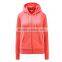 Women thin fleece hoodies plain full zip hoodies